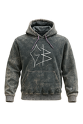Hoodie GB Acid Wash Verde