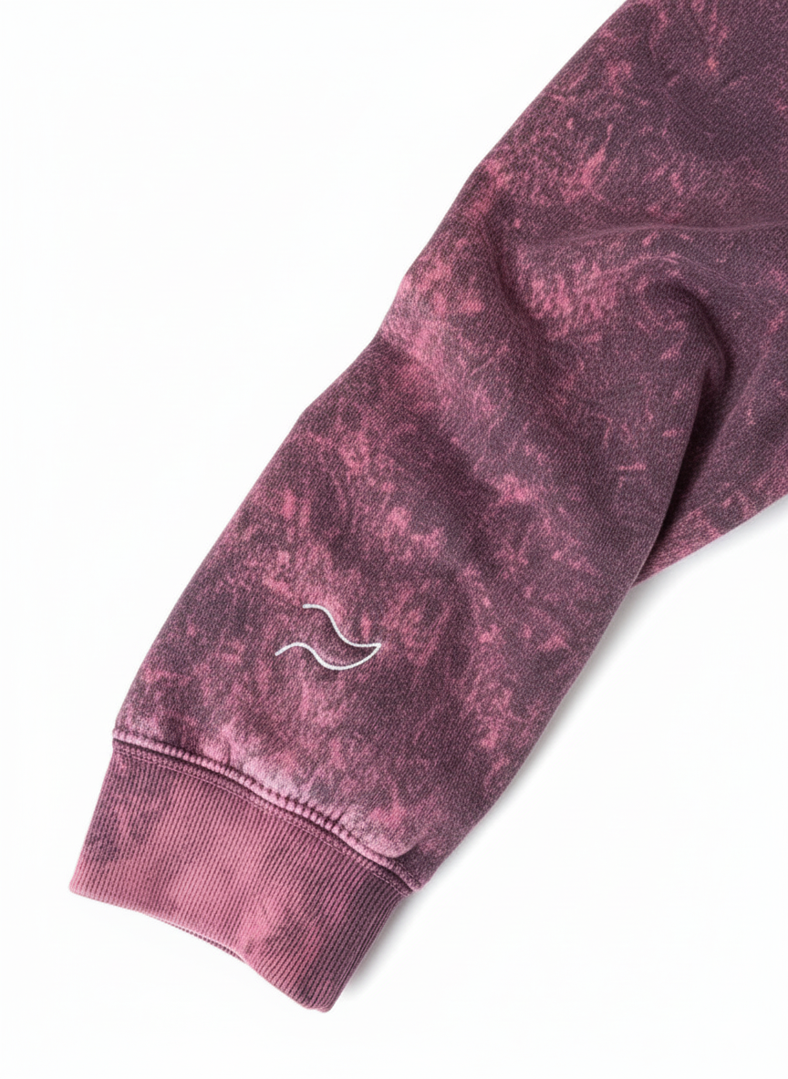 Hoodie GB Acid Wash Morado